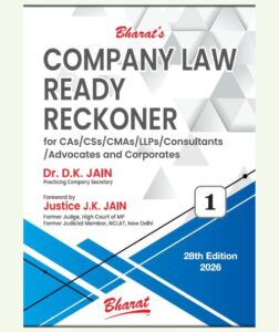 Company Law Ready Reckoner
