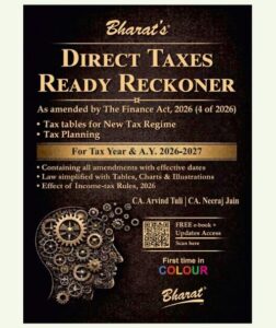 Direct Taxes Ready Reckoner
